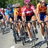 Frank Schleck in the bunch during stage 4 of the Tour de Suisse 2006